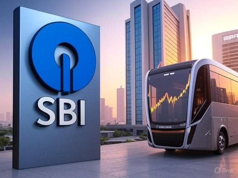 Shares of SBI and DLF: 2025